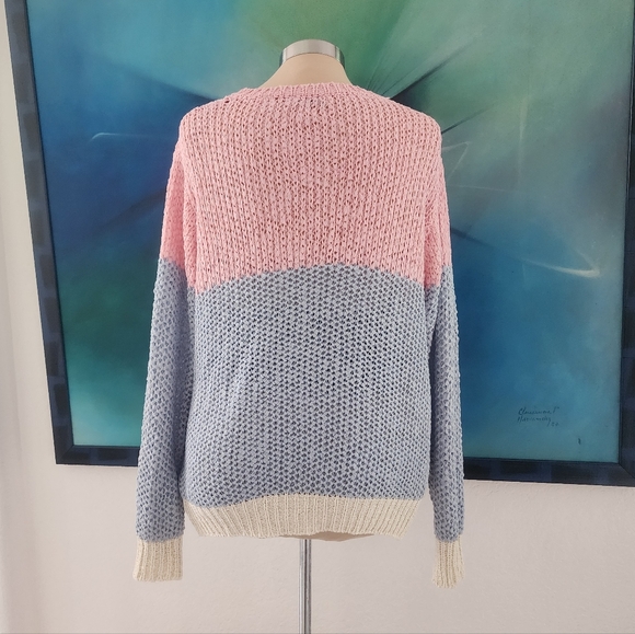 SANDRO | Colorblock Sweater - Picture 2 of 12